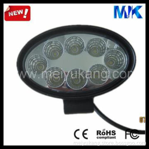 accessories motorcycles 24W led work lamp, 12v auto head light